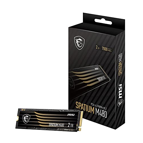 【中古】【未当てはめる・未開封品】MSI M.2 SSD SPATIUM M480つづき物 2結核症 S78-440Q150-P83 固定ディスク3165