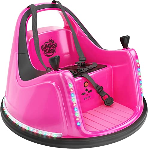 【中古】【未使用・未開封品】Ride On 電動バンパーカー 子供&幼児用 12V 2速 1歳 2歳 3歳 4歳 5歳 女の子用 クリスマスおもちゃ ベビーバンプおもちゃ車&リモコン - 18ヶ月の|AJIMURA-SHOP