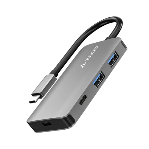 【中古】【未当て嵌める・未開封品】QuadHUB Power - USB-C 第2時人 10Gbps ワット数ふり出しこしき - USB-C 10Gbps 界面 x 2 USB-A 10 Gbps 界面 x 2