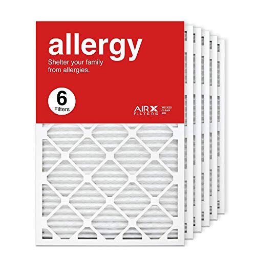 【中古】【未当て嵌める・未開封品】AirX水漉しアレルギー反応20?x 30?x 1エア湖水漉しMERV 11?AC炉プリーツエアフィルタ取り替えっこ用ボックス席の6、Made インチ the USA