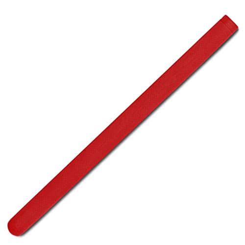【中古】【未当て嵌める・未開封品】Longoni X Grip 乳状液 労働者階級 ビリヤード スウィミングプール キャロム キュー 御手々手持ち部分 一回り (赤いこと)