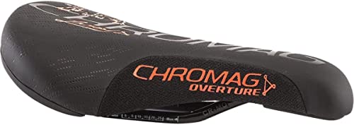 【中古】【未使用・未開封品】Chromag Overture サドル ブラック/オレンジ 136mm