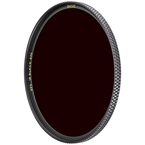 【中古】【未当て嵌める・未開封品】B+W 77粍 第一義的 IR 黒いこと 093 硝子水漉し