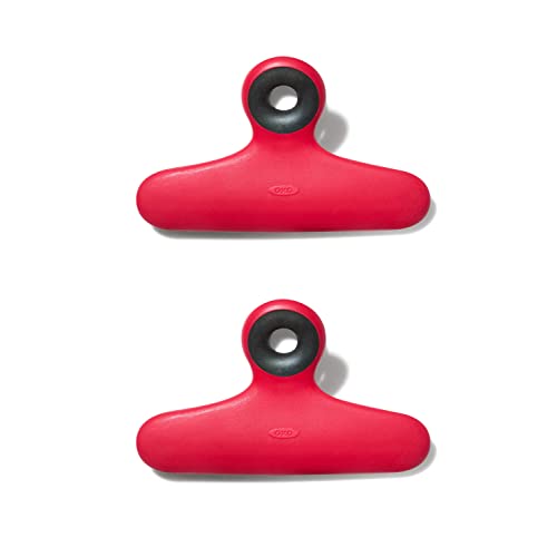 【中古】【未使用・未開封品】OXO グッドグリップコレクション バッグクリップ 2個セット ジャム