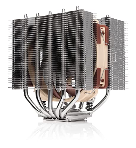 【中古】【未当てはめる・未開封品】Noctua NH-D12L, 全高145粍 高さ低めのデュアル主柱 中央処理装置空調設備 (120粍, 赤銅色)