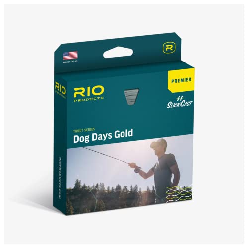 【中古】【未使用・未開封品】RIO Products プレミアドッグデイズ ゴールド トラウトシリーズ フライフィッシングライン WF6F｜AJIMURA-SHOP
