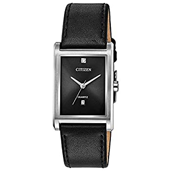 中古 輸入威容 未アプリ Citizen レディース ステンレス鉄鋼 クォーツウォッチ レザーカーフスキンストラップ ツートーン ひな形 Bh3001 14h Double19productions Com