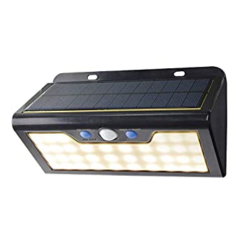 【中古】【未使用未開封】ELPA エルパ LEDセンサーウォールライト(大) 電球色 場所を選ばないソーラー式 明暗人感センサー&常夜灯切替可能 安心な防水タイプ ESL-K411SL(L