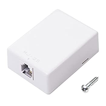 【中古】【未使用未開封】ミヨシ MCO 電話機用 回線ローゼット 6極2芯 増設用 グレー DA-R20/GY DA-R20/GY