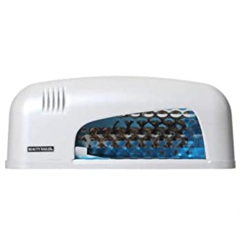 【中古】ビューティーネイラー コンパクト9W UVライト・パールホワイト BBB