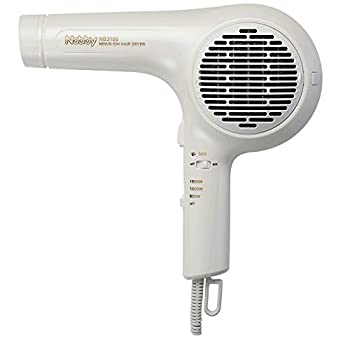 【中古】【未当て嵌める未開封】テスコム ノビー(Nobby) マイナスイオンヘアドライヤー NB3100 白いこと 単品