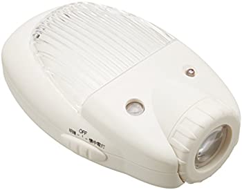 【中古】ELPA LEDセンサー付ライト+懐中電灯 TDH-300