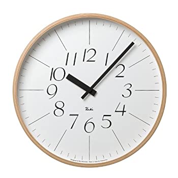 【中古】【未当て嵌める未開封】Lemnos RIKI CLOCK L WR-0312 L