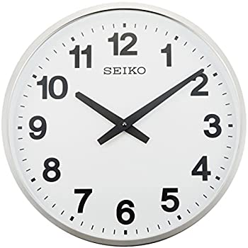 【中古】【未当てはめる未開封】セイコー 時辰儀 柱時計 アナログ 露天 防雨型 事務所印字機 金属元素枠 KH411S SEIKO
