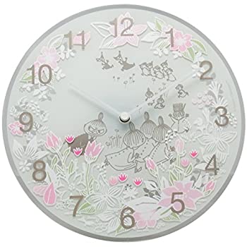 【中古】【未使用未開封】Moomin timepieces (ムーミンタイムピーシーズ) ムーミン Wall Clock Little My Chasing MTP030010|AJIMURA-SHOP