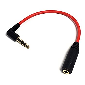 【中古】【未使用未開封】エスエスエーサービス [ 3.5mmステレオケーブル ] L型オス - メス [ 10cm ] ST35-AF01RL