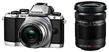 OLYMPUS OM-D E-M10 ダブルズームキット シルバー ミラーレス一眼 OM-D E-M10 DZKIT SLV