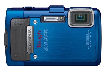 【中古】OLYMPUS デジタルカメラ STYLUS TG-835 Tough ブルー 防水性能10m GPS機能 電子コンパス TG-835 Tough BLU|AJIMURA-SHOP