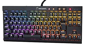 【中古】Corsair K65 RAPIDFIRE CherryMX Speed RGB COMPACT-日本語 ゲーミングキーボード- KB356 CH-9110014-JP