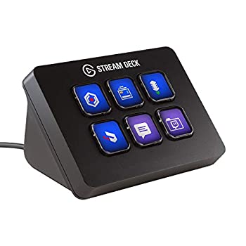 【中古】elgatoSTREAM DECK MINI ライブコンテンツ仕立て上げる制御装置 製造業者引き受ける2年
