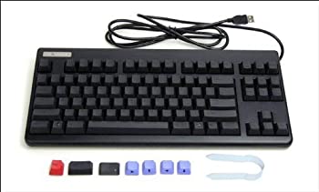 【中古】東プレ RealForce 87UB 静音モデル 英語ASCII 87配列 墨モデル テンキーレス 昇華印刷 変荷重 DIP付 SE170S｜AJIMURA-SHOP