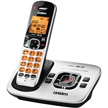 中古 輸入品日本向け D1780 Dect 6 0 Expandable Cordless Phone With Digital Answering System Silver 1 Handset By Uniden Mozago Com