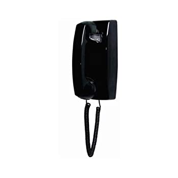 【中古】Cortelco 255400-vba-ndlブラック壁noダイヤル( itt-2554ndl-bk ) -
