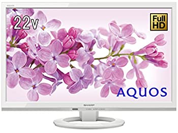 シャープ 22V型 AQUOS フルハイビジョン 液晶テレビ 外付HDD対応(裏