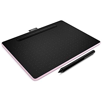 【中古】WACOM 書き込み経口避妊薬（木ノ実サクラ色）Wacom Intuos Medium 無線電話 CTL-6100WL/P0