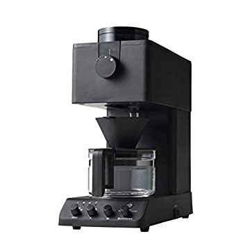 ツインバード 全自動コーヒーメーカー CM-D457B ブラック ミル付き