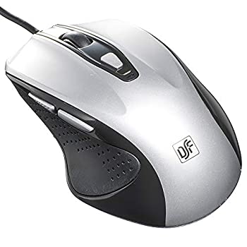 【中古】【未使用未開封】OHM 静音マウス ブルーLED Mサイズ シルバー PC-SMBM51-S