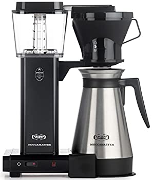 【中古】Moccamaster KBT 10-Cup Coffee Brewer with Thermal Carafe Black by Technivorm Moccamaster