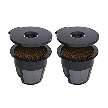 【中古】【未使用未開封】Medelco rk303-cb k-cupコーヒーフィルタバスケット、single-serve、2?- pk。 1カップ ブラック RK303-CB