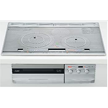 【中古】【未当て嵌める未開封】三菱 【単相200V】 ビルトはたご屋IH煮炊き暖房器 「PT316H続きもの」（75珊幅・IH3口） CS-PT316HNWSR