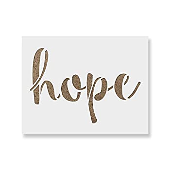 【中古】Hopeステンシルテンプレート???再利用可能なステンシルwith複数サイズあり 48\