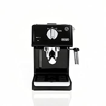 【中古】De'Longhi 15バー エスプレッソマシン 高度なカプチーノシステム 9.6 x 7.2 x 11.8インチ ブラック/ステンレススチール｜AJIMURA-SHOP
