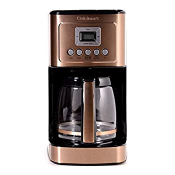 【中古】【未当て嵌める未開封】Cuisinart DCC-3200CS Perfectemp 珈琲製造会社 14優勝杯 プログラマブル ガラスカラフェ付き添い人 銅鋼