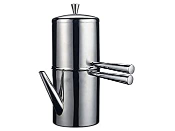 【中古】【未使用未開封】ILSA Neapolitan Coffee Maker 9 Cup Size - Stainless Steel - Made in Italy 30,382円