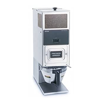 【中古】BUNN G9THD S/S ポーションコントロール 珈琲粉砕機 9重量ポンドホッパー付き添い人