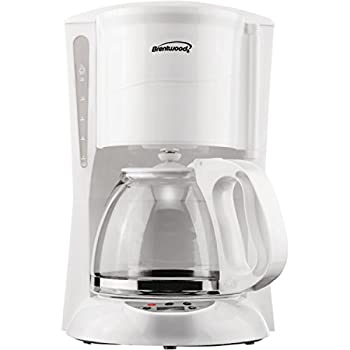 【中古】Brentwood 12-Cup Digital Coffeemaker (White)