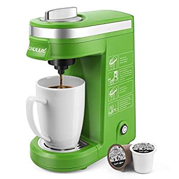 【中古】CHULUX K-cup CoffeeMaker Single Serve Coffee Brewer Dispensing Coffee MachineGreen by CHULUX