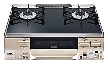 【中古】リンナイ ガステーブル ラクシエ プロパンガス（LPG）用 左強火力 RTS65AWK1R-CL