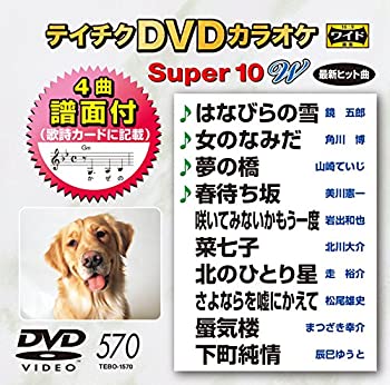 【中古】【未使用未開封】テイチクDVDカラオケ スーパー10W 570