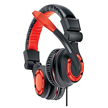 【中古】dreamGEAR GRX-670ユニバーサル・ゲーミング・ヘッドセット ブラック/レッド|AJIMURA-SHOP