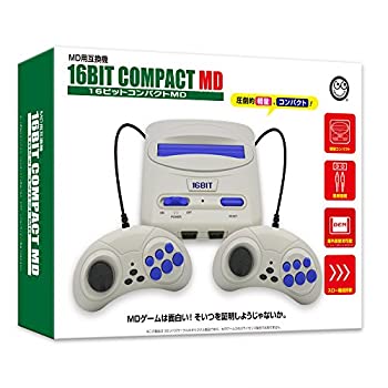 【中古】(MD用互換機) 16ビットコンパクトMD【16BIT COMPACT MD】|AJIMURA-SHOP