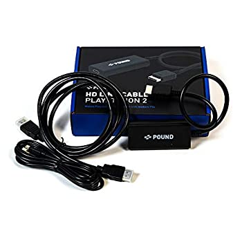 【中古】POUND PS2 & PS1 専用 HDMI変換コンバータ HD LINK CABLE｜AJIMURA-SHOP