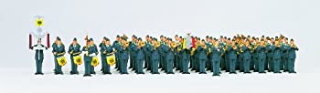 【中古】【未使用未開封】プライザー ドイツ空軍 (ドイツ連邦軍)FRGの軍楽隊(音楽隊) 61体セット 塗装済完成品 HO(1/87) 13256