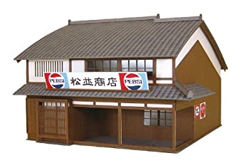 【中古】さんけい 1/87 見晴らし続きもの 曲がりかどのお店-01 MK05-01 調査報告手工芸品
