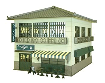 【中古】【未当て嵌める未開封】さんけい 1/87 見晴らしつづき物 今めかしい喫茶 MK05-04 調査報告手工芸品
