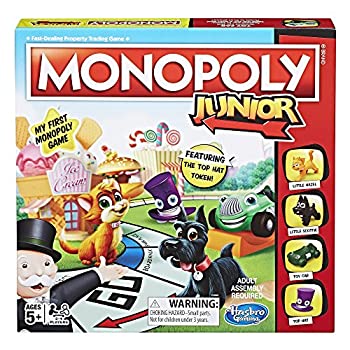 【中古】【未当て嵌める未開封】Hasbro Gaming Monopoly Junior Game